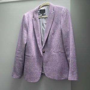 J Crew Park blazer—purple wool 12T (tall size)
